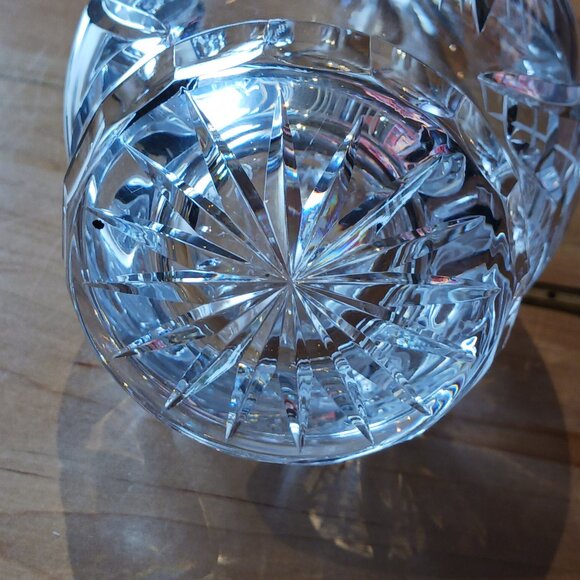VINTAGE German lead crystal decanter brilliant pinwheel cut - perfect condition - Picture 6 of 8